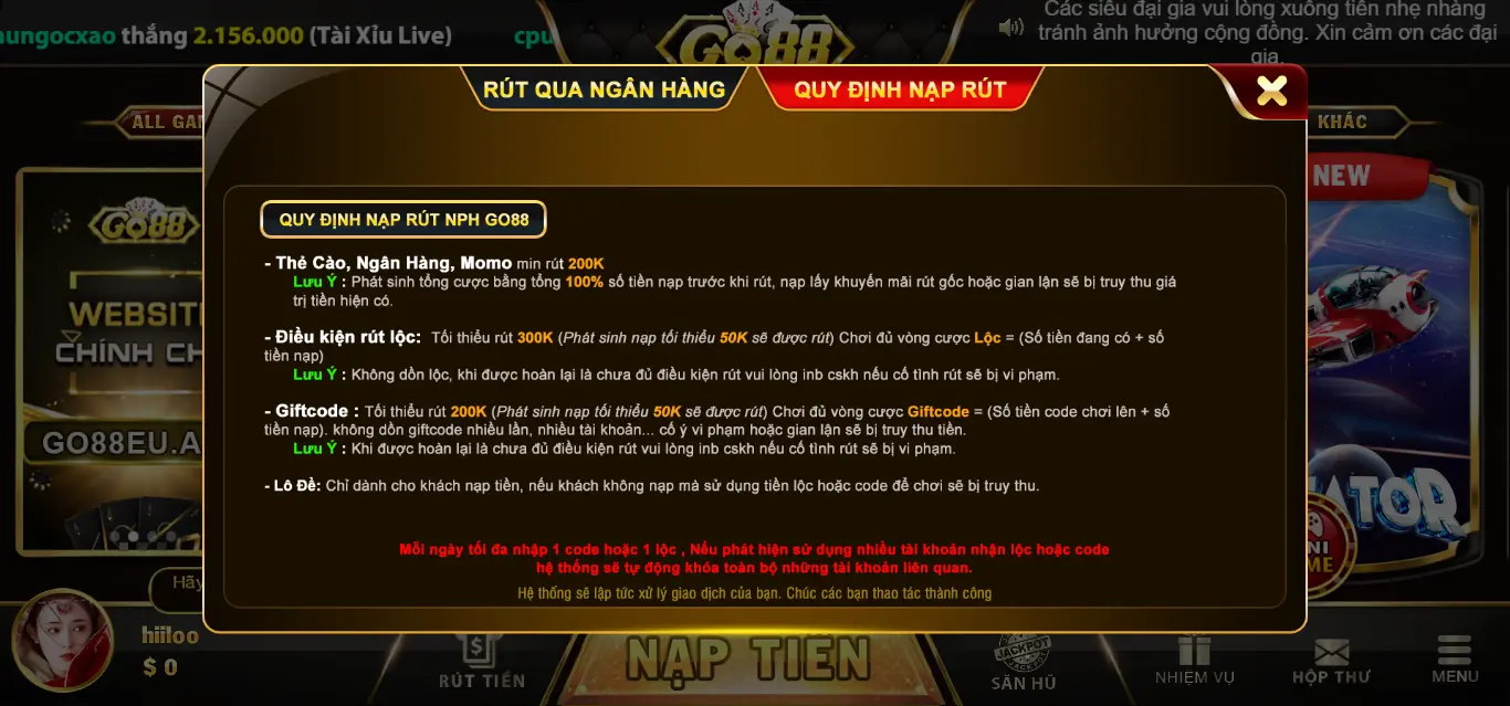 Những chính sách bảo mật game bài đổi thưởng