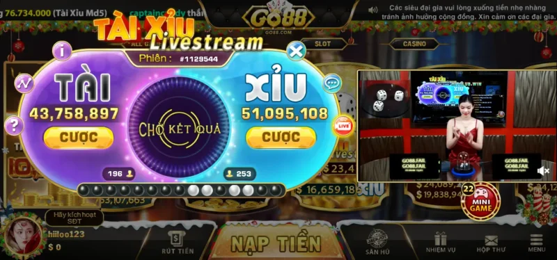 Những điều thú vị về game Tài xỉu cá cược tại gamebaidoithuong bạn nên biết